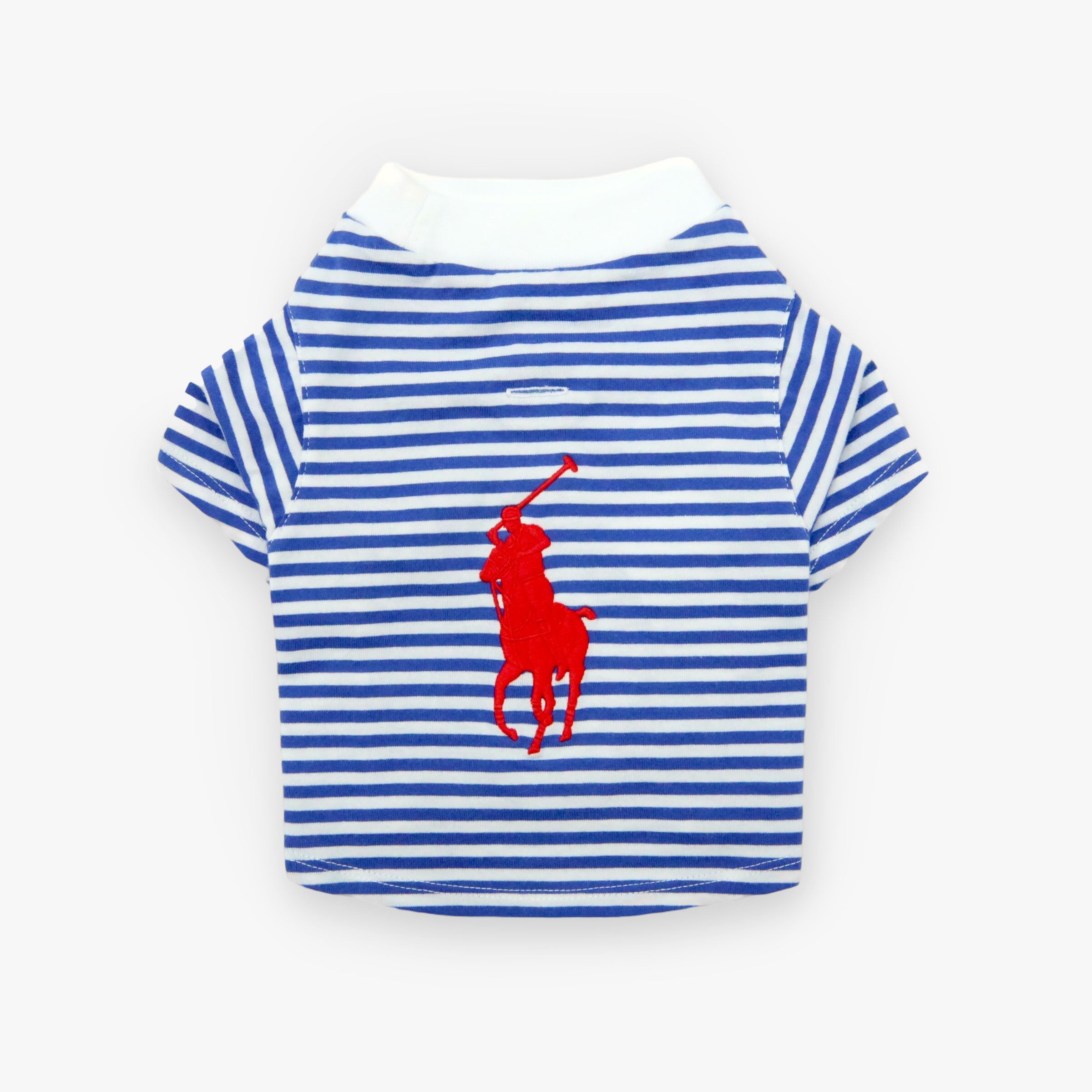 Polo Ralph Lauren Dog Polo Pony Stripe T-Shirt –