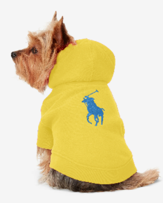 Polo Ralph Lauren Big Pony Fleece Dog Hoodie | Premium Dog Apparel Polo Ralph Lauren Big Pony Fleece Dog Hoodie | Premium Dog Apparel