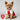Yorkshire Terrier wearing Arsenal pet kit in size XS
