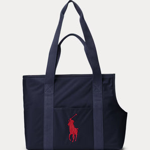 Polo Ralph Lauren Dog Woven Tote (Fashion)
