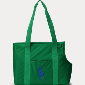 Polo Ralph Lauren Dog Woven Tote (Fashion)