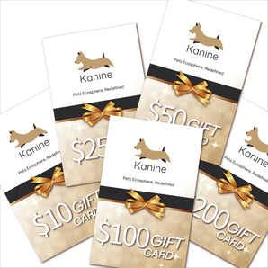 Kanine gift card
